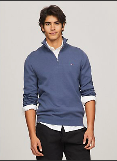Classic Quarter-Zip Sweater